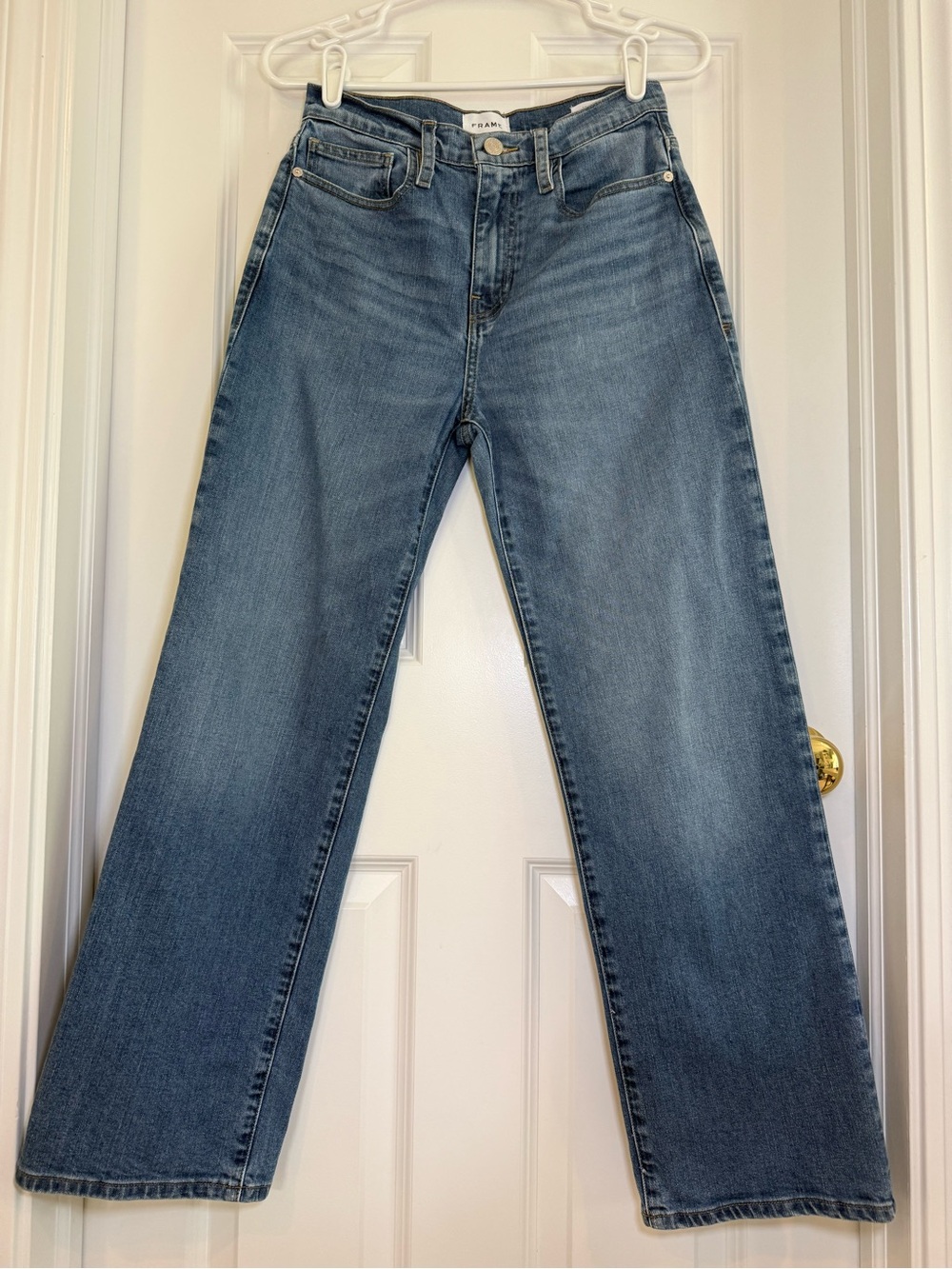 Frame Le Jane Ankle Jeans in Deepwater Size 26 - Picture 3 of 13